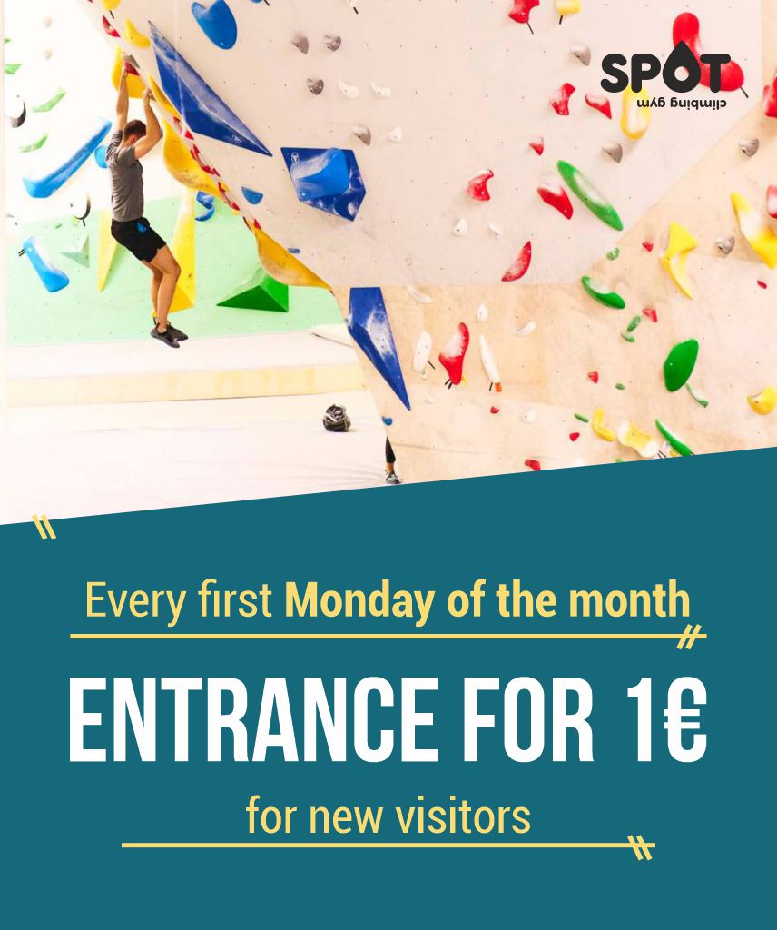 Climbing 1€ | Spot Climbing gym