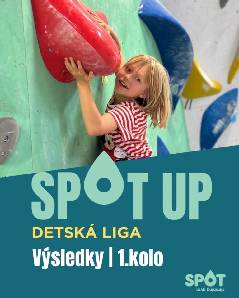 Výsledky - 1.kolo Spot Up Detská Liga | spotboulder