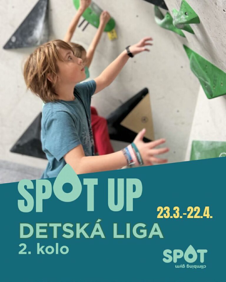 Spot Up detská Liga - 2.kolo - Spot climbing gym