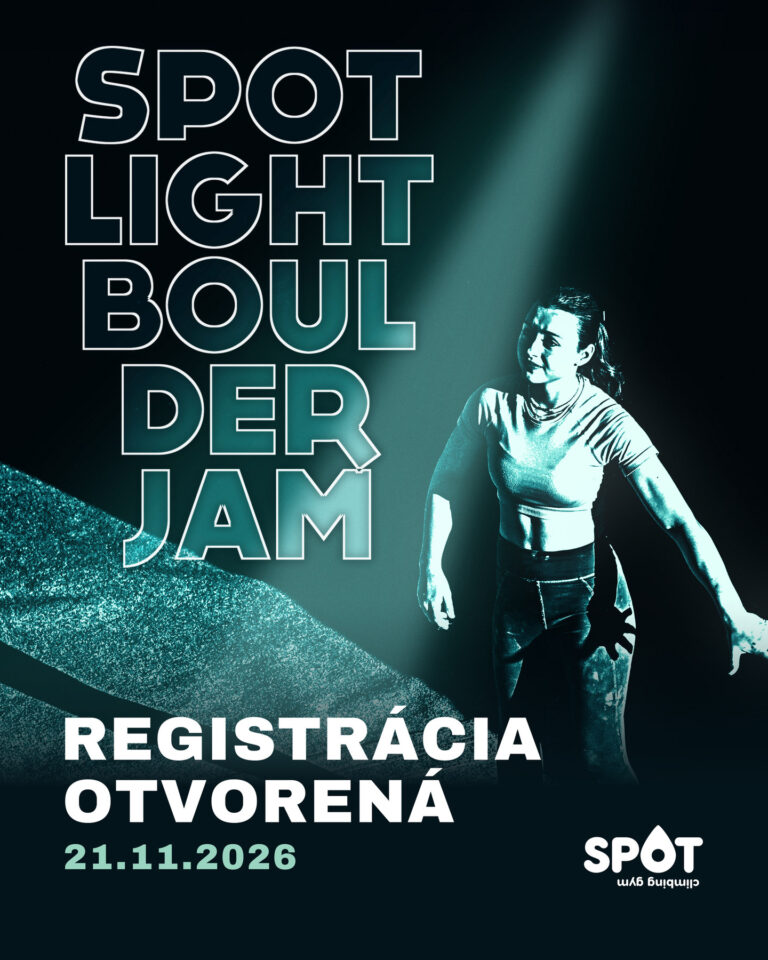 SPOTLIGHT Boulder Jam - registrácia otvorená