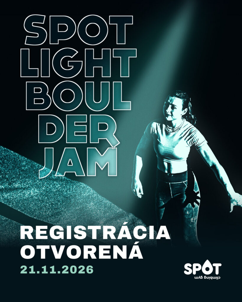 SPOTLIGHT Boulder Jam - registrácia otvorená